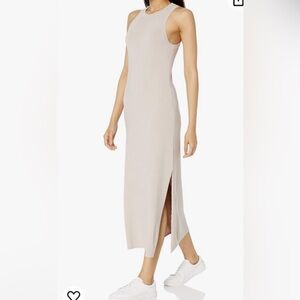 The Drop Women's Gabriela High Neck A-line Side-Slit Maxi Sweater Dres/ NWT